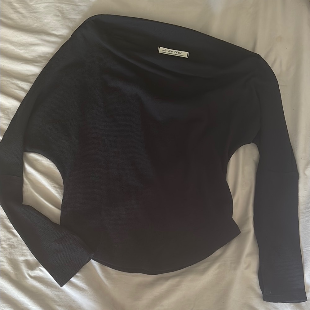 Free people off shoulder shirt